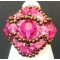 Fuchsia Feroe bead ring pattern