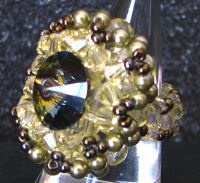 Jonquil Melville bead ring pattern