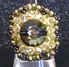 Jonquil Melville bead ring pattern