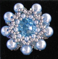 Paros glacier bead ring pattern