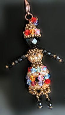 African beaded doll  instructions