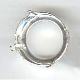 1122 Rivoli Cab setting Silver