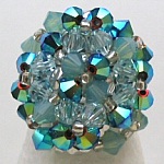 Bague Agate turquoise à faire soi-même