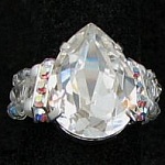 Kit bague Avalon Goutte de cristal