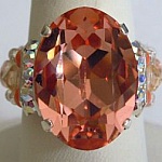 Kit bague grande  Avalon Rose Peach