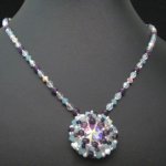 Collier pendentif Latitude Amethyste en kit