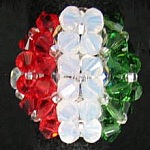 Kit bague Drapeau Italie