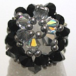 Kit bague Honshu noir & argent