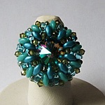 Kit bague Livelove vert turquoise