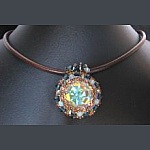 Pendentif médaillon Lagoon en kit