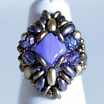 Kit bague Silkade 3 bleu 