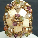 Kit bague Tila Dôme Beige