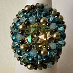 Kit bague Twina Vert turquoise