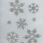 MOTIF STRASS FLOCONS