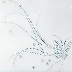 MOTIF STRASS PAPILLON