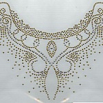 MOTIF STRASS COLLIER DIADEME