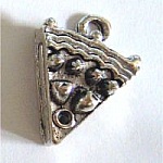 Breloque Part de tarte 19 mm