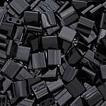Miyuki Tila 5mm  Black x 25