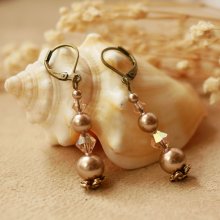 Boucles d'oreilles Mauri Pêche