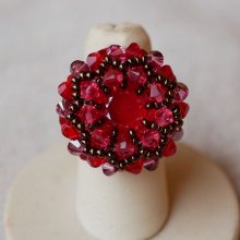 Kit bague Milos Framboise