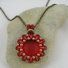 Kit pendentif Queensland Rouge