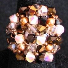 Dorado white Bounty bead ring instructions