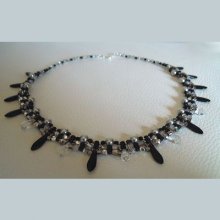 Black Rulladia Necklace pattern