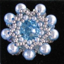 Paros glacier bead ring pattern