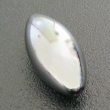 Perle hematite olive 16mm x 1