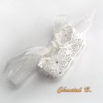 bracelet dentelle guipure blanche accessoire mariage romantique