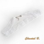 bandeau cheveux fine dentelle blanche accessoire mariage headband  romantique