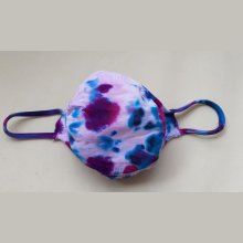 Masque réutilisable entiérement peint à la main, Ergonomique, ultraléger et se lave facilement