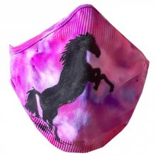 Masque réutilisable entiérement peint à la main, Ergonomique, ultraléger et se lave facilement