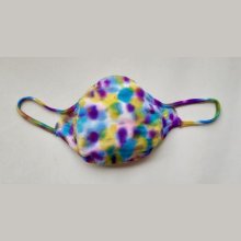 Masque réutilisable entiérement peint à la main, Ergonomique, ultraléger et se lave facilement