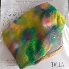 Masque réutilisable entiérement peint à la main, Ergonomique, ultraléger et se lave facilement