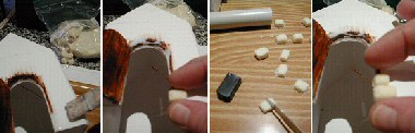 fabrication d'une  maison pate a sel