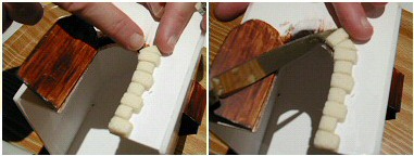 fabrication d'une maison pate a sel
