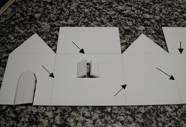 plan maison en carton