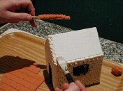 maison toit de tuiles