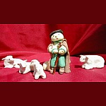 Le berger et ses moutons
