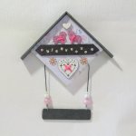 Cadeau bébé Personnalisé, Cadre Nouveau Né, Mouton Rose, Création Unique 