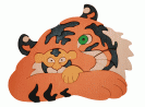 Puzzle Maman tigre et bébé