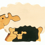 Puzzle Le mouton et son bébé