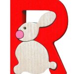 R. rabbit Lettres bois, déco et puzzles