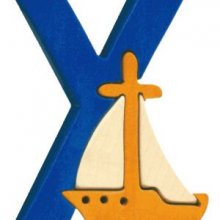 Y- yacht  Lettres bois, déco et puzzles