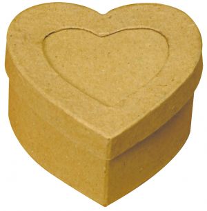 Boite carton à décorer