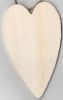 Coeur en bois à peindre 120 mm x 60 mm