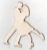 Couple danseurs bois 50 mm x 40 mm