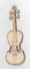 Guitare bois 70 mm x 25 mm