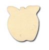 Support bois Pomme en bois 9 cm 
